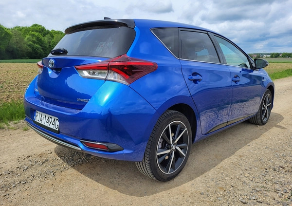 Toyota Auris cena 71900 przebieg: 55000, rok produkcji 2018 z Jarosław małe 232